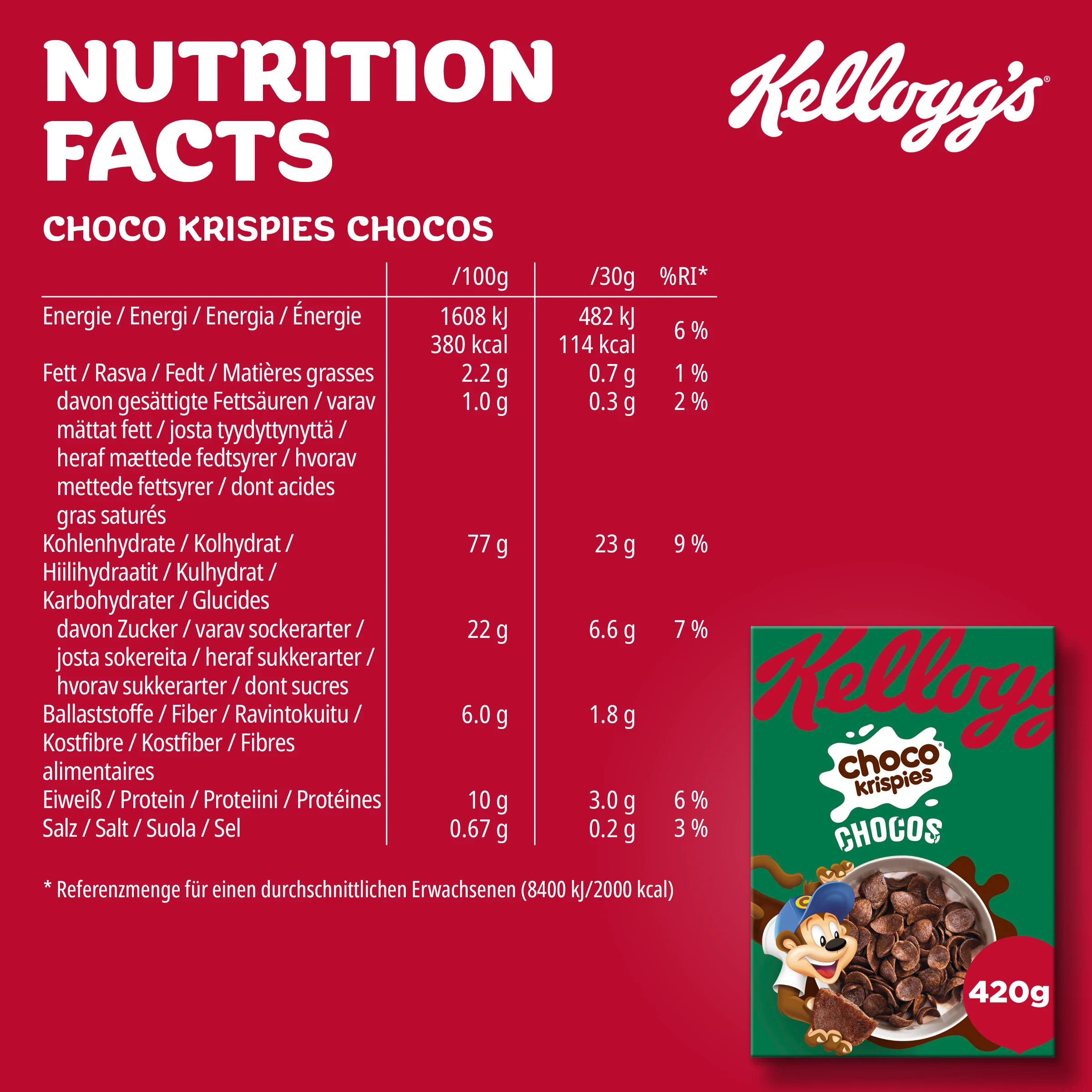 Kellogg`s Frosties, Chocos, Rice Krispies- 6 - Image 4