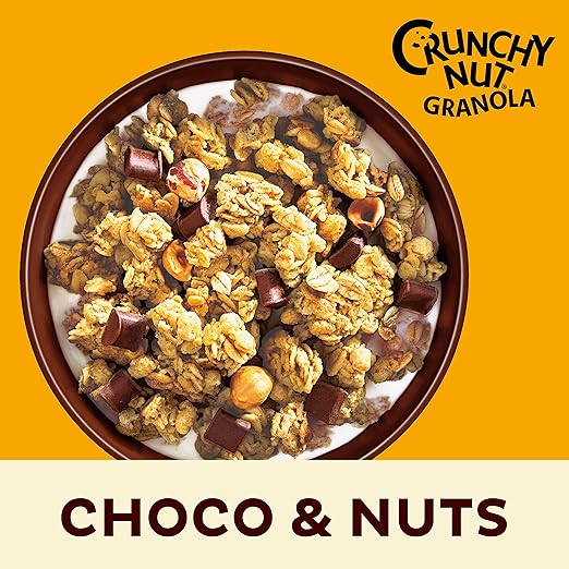 Kellogg's Crunchy Nut Granola Choco & Nut - 8x 380g - Image 3