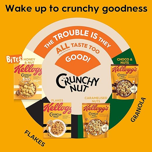 Kellogg's Crunchy Nut Granola Classic - 380g - Image 4