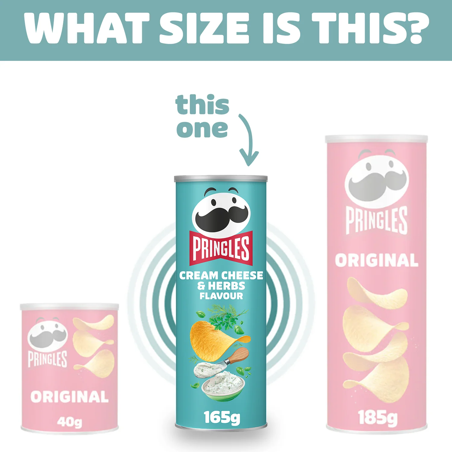 Pringles Cream Cheese & Herbs - 165g - Image 4