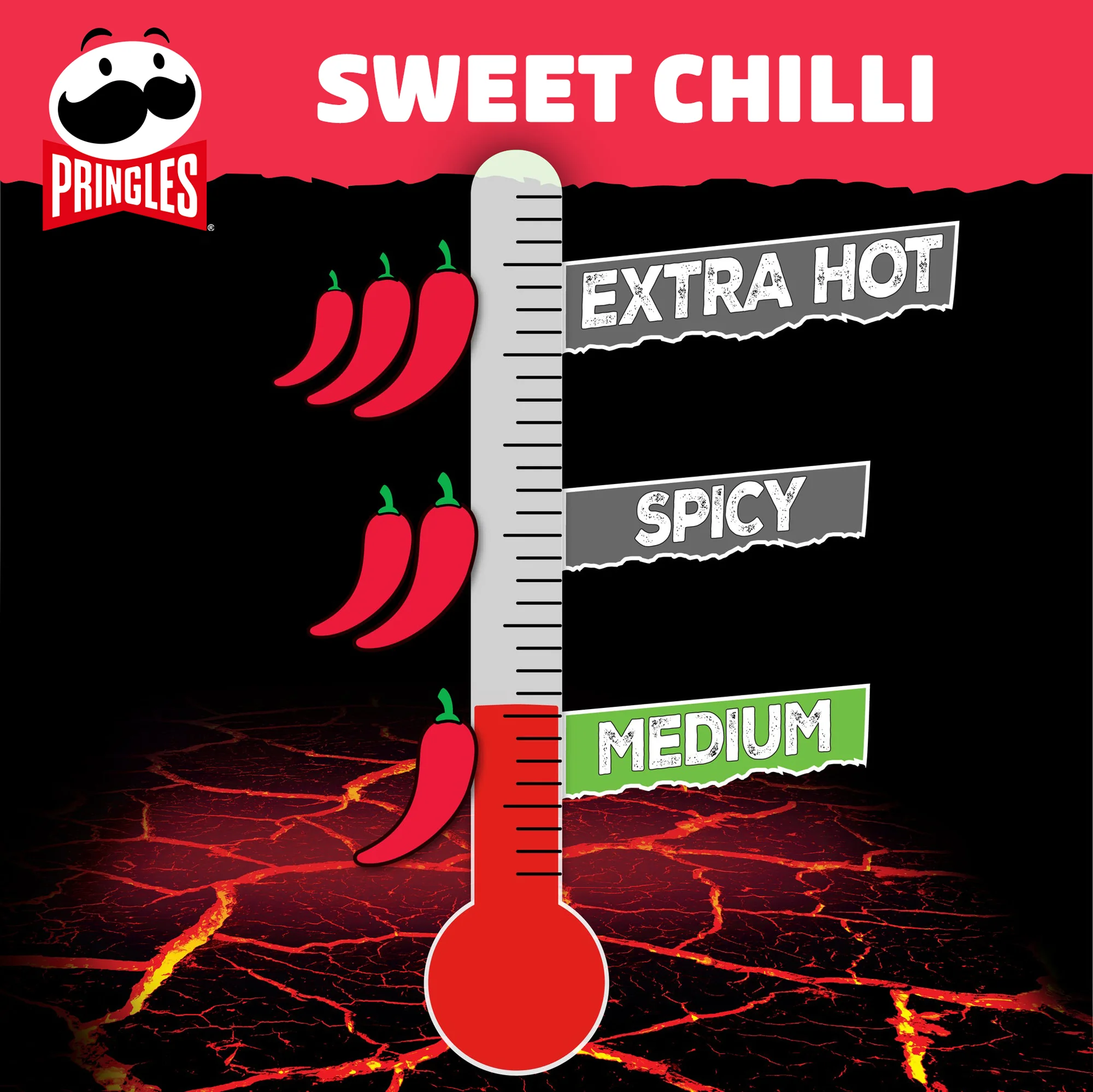Pringles Hot Sweet Chilli - 8x 160g - Image 5