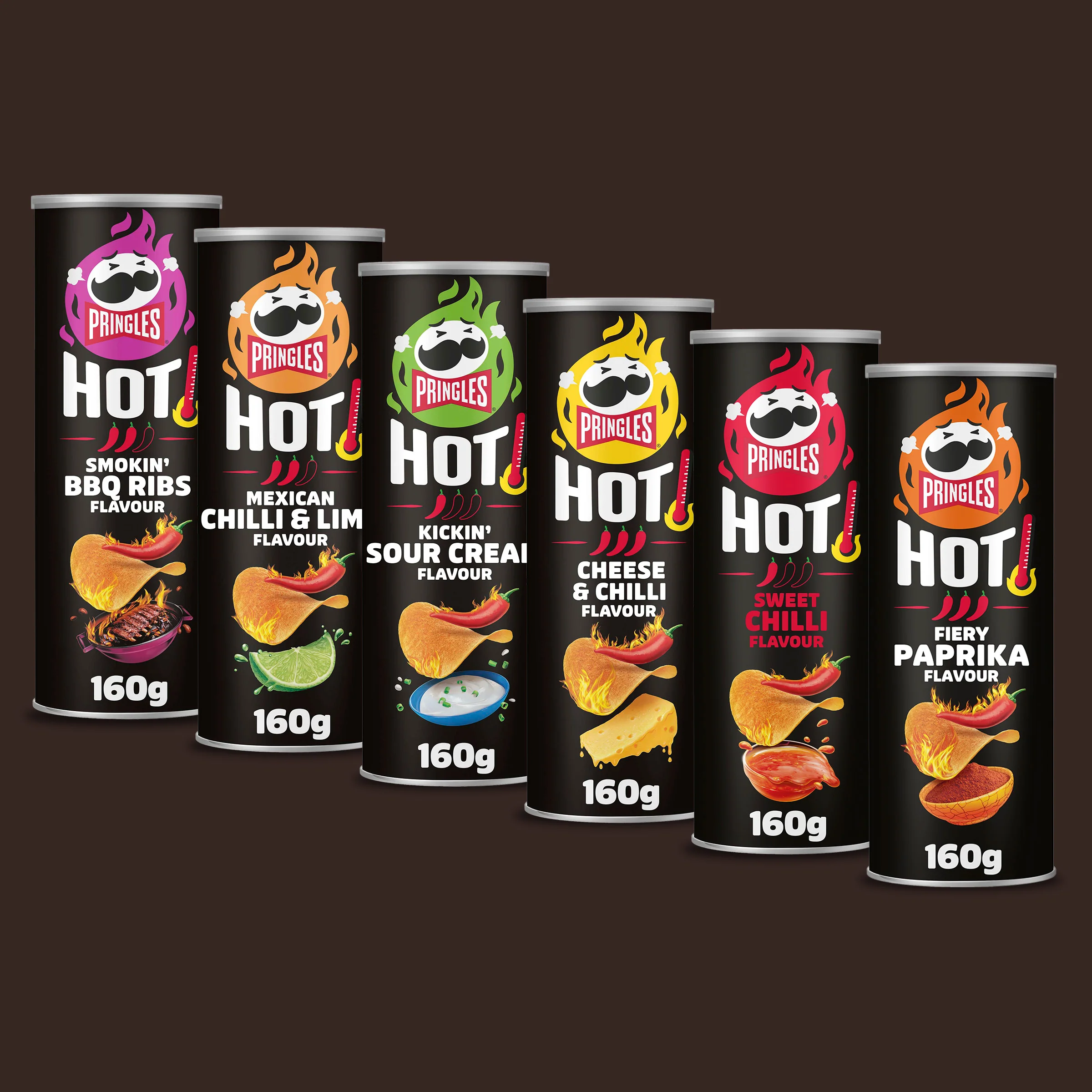Pringles Original Hot Mix - 6x 160g