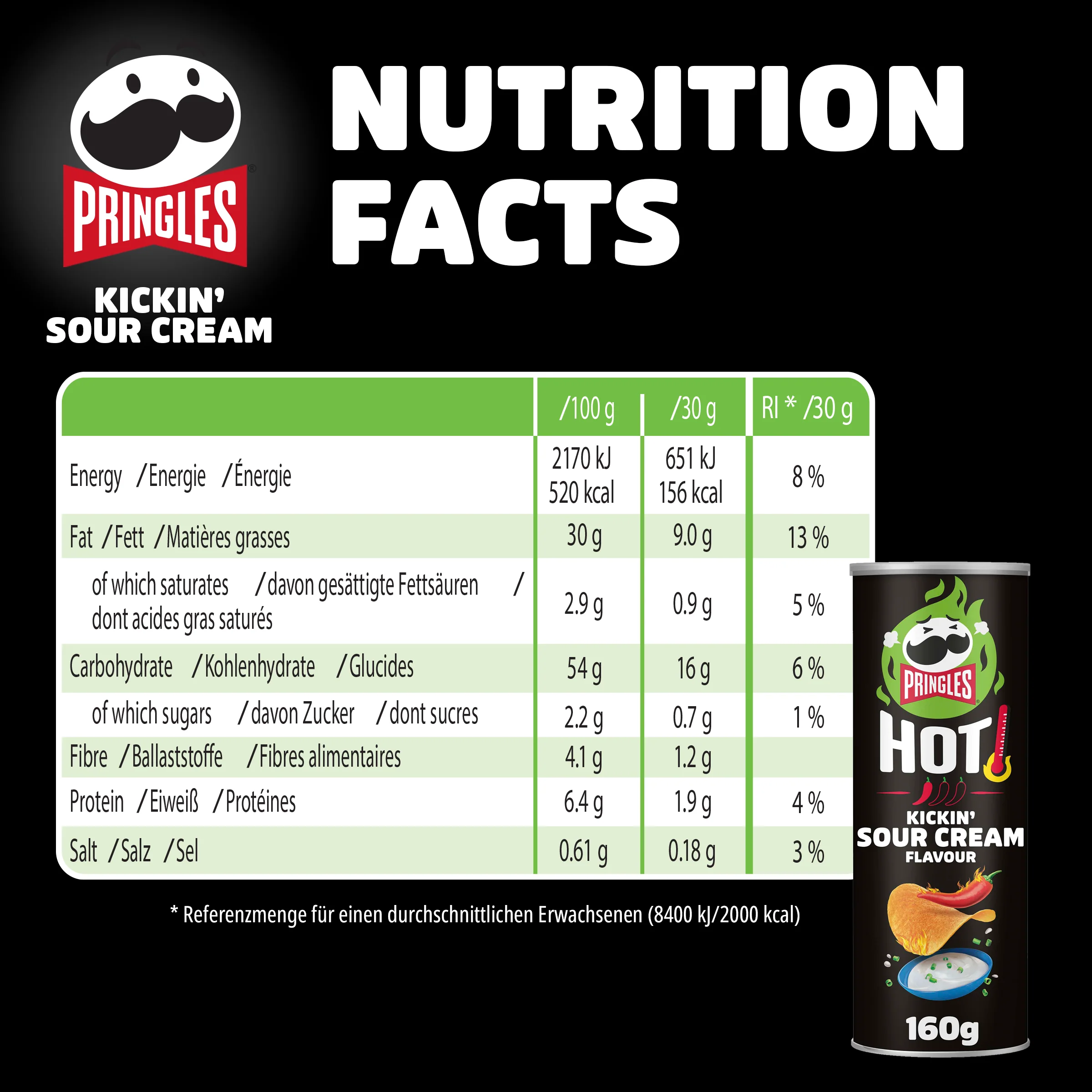 Pringles Original Hot Mix - 8x 160g - Image 6