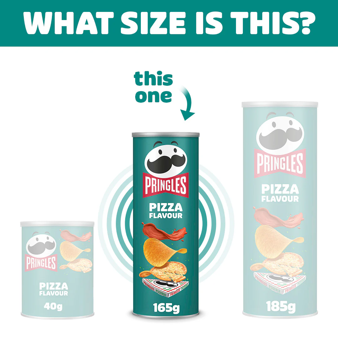 Pringles Pizza Flavour - 8x 165g - Image 4
