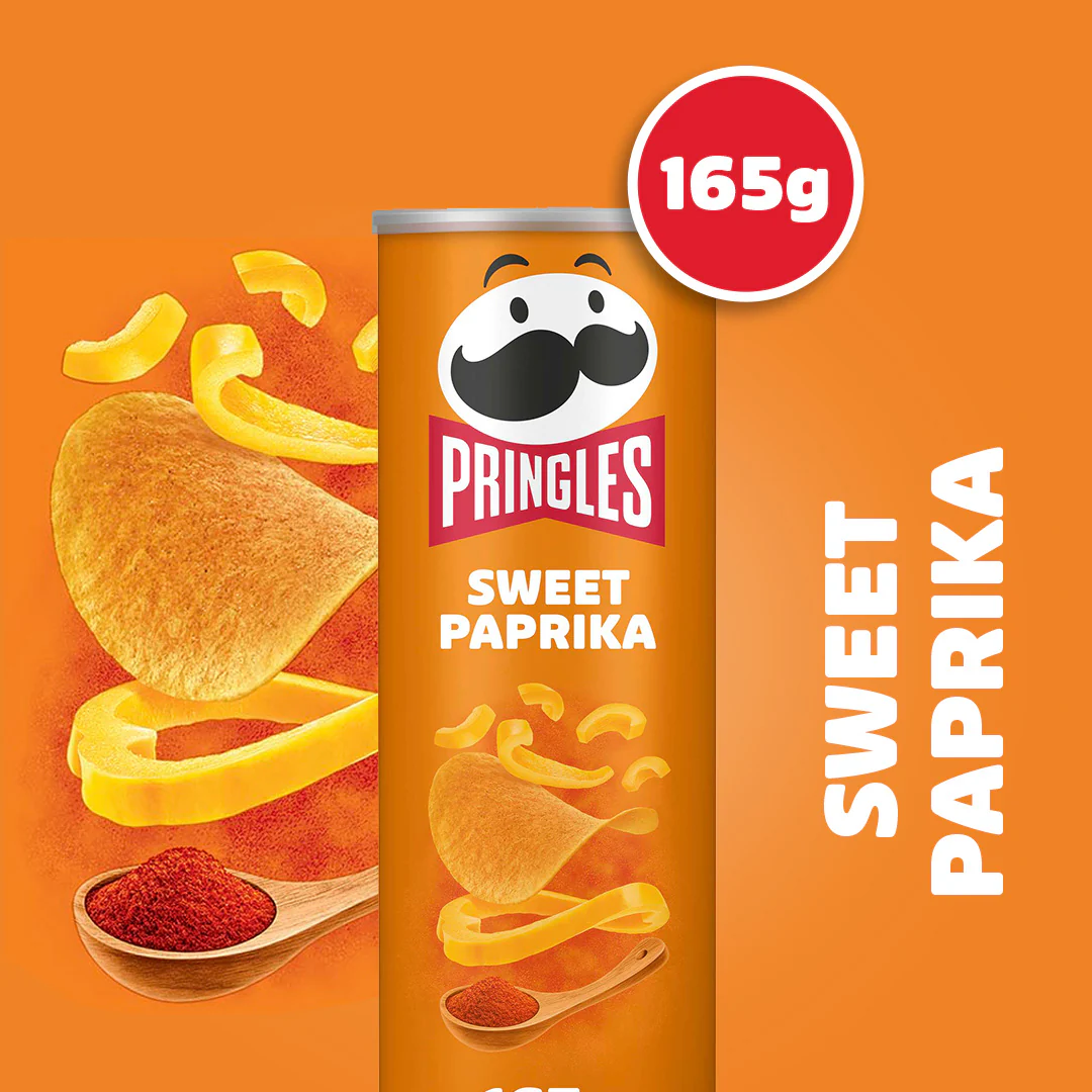 Tote Bag + Pringles Sweet Paprika - 8x 165g - Image 3
