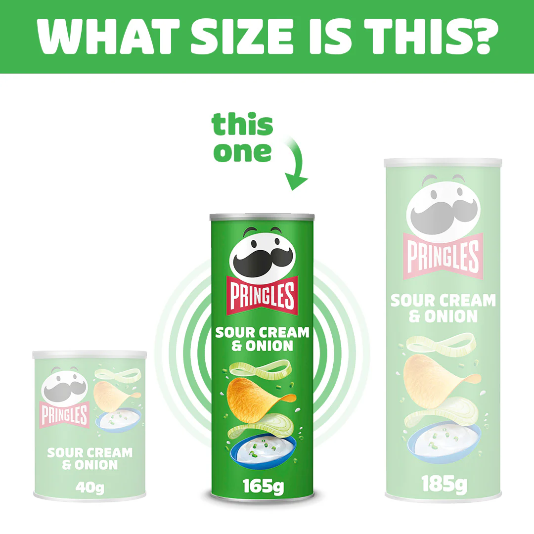 Tote Bag + Pringles Sour Cream & Onion - 8x 165g - Image 5